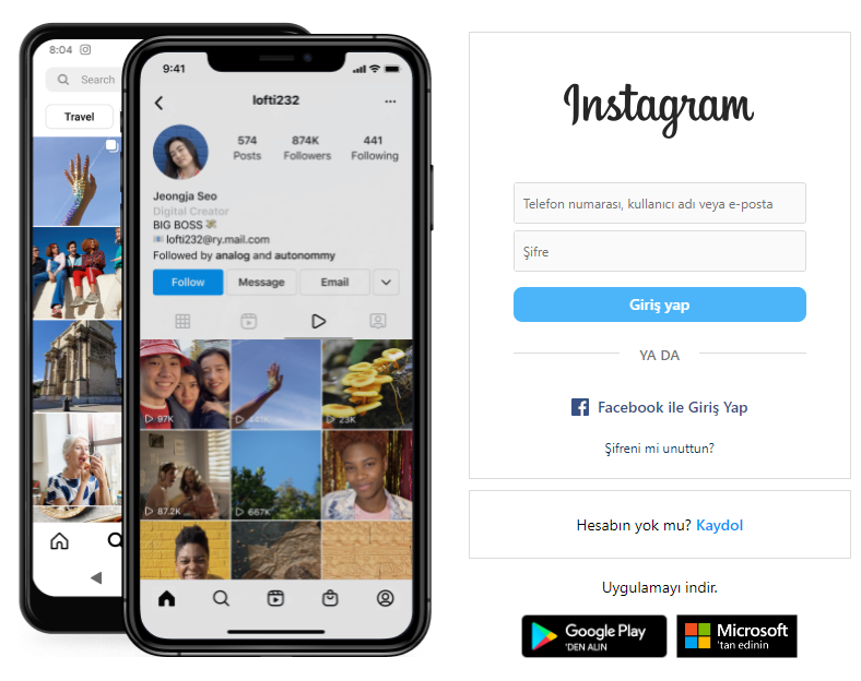 Instagram Giriş