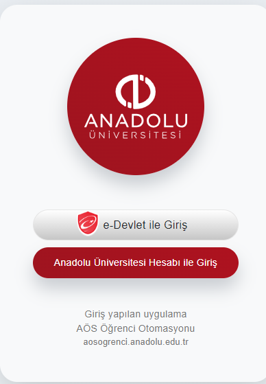 AÖF Öğrenci Bilgi Sistemi