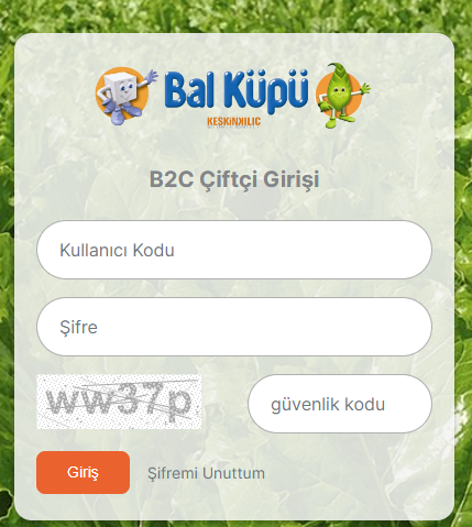 Balküpü Çiftçi Giriş