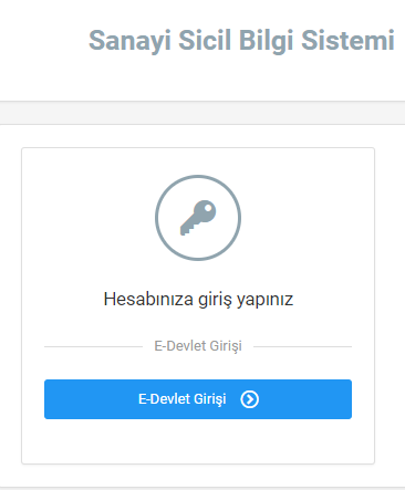 Sanayi Sicil Bilgi Sistemi